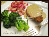 Chicken “Fried” Steak with Cream Gravy