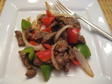 Chinese Beef Pepper Steak