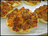 Chorizo-Stuffed Pattypan Squash