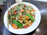 Coconut Pork & Vegetable Stir-Fry