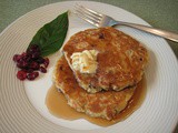 Cranberry Walnut Pancakes