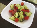 Cucumber Salad with Hemp Seed Oil-Ranch® Dressing