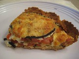 Eggplant Quiche