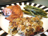 Eggplant-Sausage Stuffing