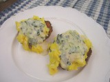 Eggs with Leek Cream