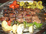 Greek Souvlaki and Grilled Vegetables