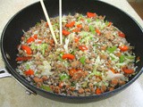 Ground Pork Fried Rice