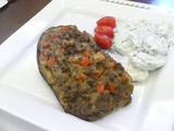 Imam Bayildi (Stuffed Eggplant)