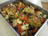Indian Chicken Tandoori & Roasted Vegetables (Sheet Pan)