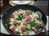 Kielbasa with Cabbage & Kale