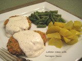 Lobster Cakes with Tarragon Sauce