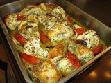 Mediterranean Roasted Chicken and Cauliflower