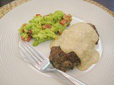 Mexican Meatloaves with Chili Gravy