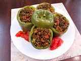 Middle Eastern Stuffed Peppers