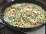 Pork Florentine in Wine Sauce