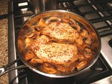 Pork Loin in Mushroom-Wine Sauce