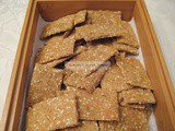 Sesame Crackers