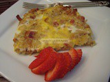 Turnip-Bacon Quiche