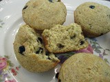 Wild Blueberry “Bran” Muffins