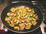 Zucchini and Leeks