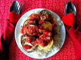 Valentine's Day Ratatouille on Risotto by Healing Tomato