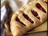 Fougasse Stuffed With Roasted Red Pepper