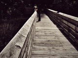 The dock at the Jay Wolf Nature Trail. The long trail as well as the short trail were thick with fallen trees from Hurricane Matthew