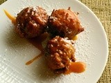 Baked Sunday Mornings - Bananas Foster Fritters