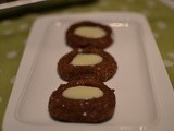 Baked Sunday Mornings - Chocolate Mint Thumbprints