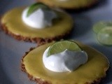 Baked Sunday Mornings - Sunrise Key Lime Tarts