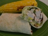 Chicken Caesar Salad Wraps