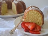 Coconut Bundt Cake with Powdered Sugar Glaze