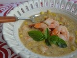 Corn Chowder with Shrimp