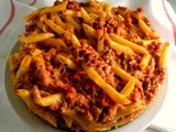 Pasta Bake with Pancetta, Rosemary & Ground Pork