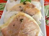Prosciutto Wrapped Tilapia with Basil Brown Butter
