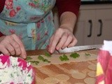 Delicate pasta sheets pressed with herbs