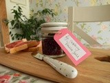 Late summer, fig, raspberry & vanilla jam