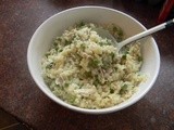 Risotto with roast chicken and lemon
