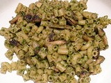 Arugula Pesto Pasta With Mushrooms Recipe: a Perfect Summer Treat