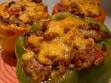Stuff it! Low Carb Cheesey Stuffed Peppers Recipe