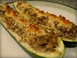 Turkey Stuffed Zucchini Boats: Another Easy Low-carb Deliciousness