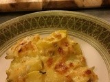 Acorn Squash au Gratin with Smoked Ham and Gouda