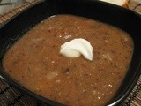 Black Bean and Pumpkin Soup