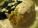 Broccoli Stuffed Tilapia