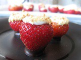 Cheesecake Stuffed Strawberries