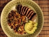 Cilantro-Lime Steak with Tex-Mex Quinoa
