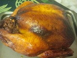 Honey-Spiced Roast Turkey with Apple Pecan Stuffing