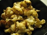 Oven Roasted Cumin Cauliflower