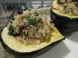 Quinoa Stuffed Acron Squash