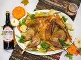Spatchcocked Turkey with Cloves and Orange